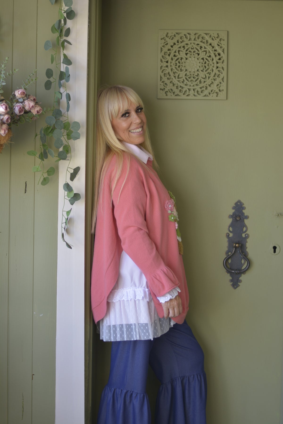 Camisola Lambezul Redonda Rosa Ursa