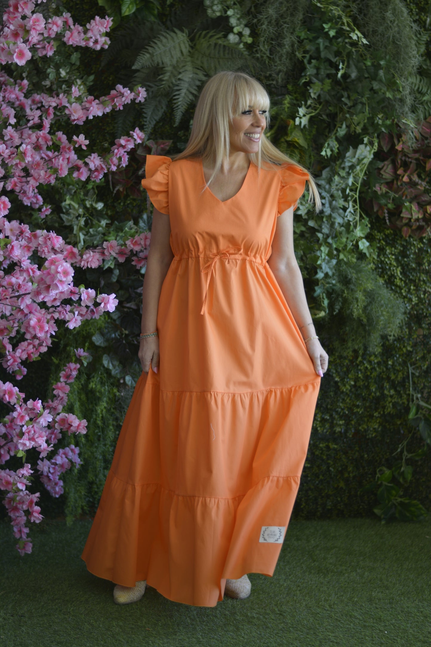 Vestido Laranja