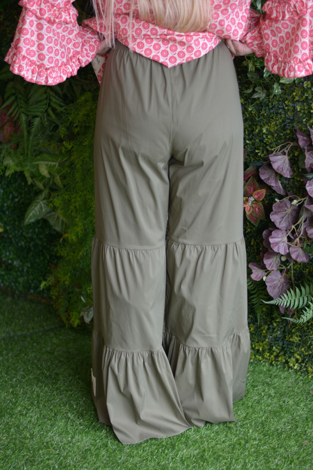 Pantalonas verde militar