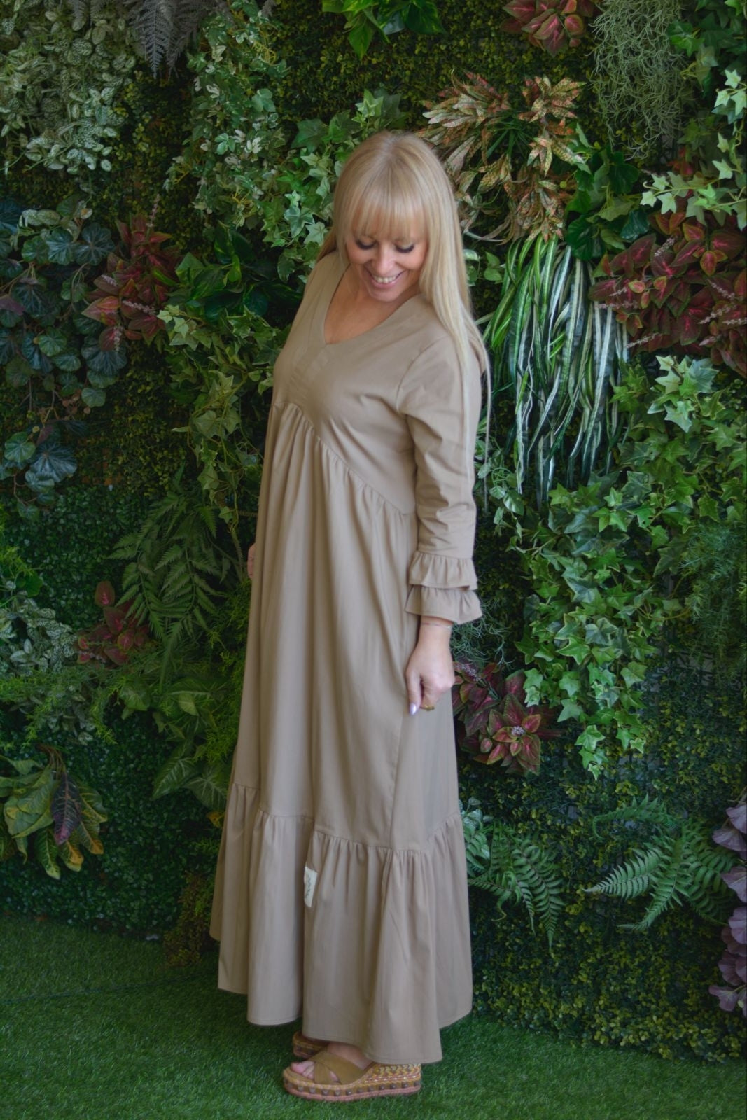 Vestido creme