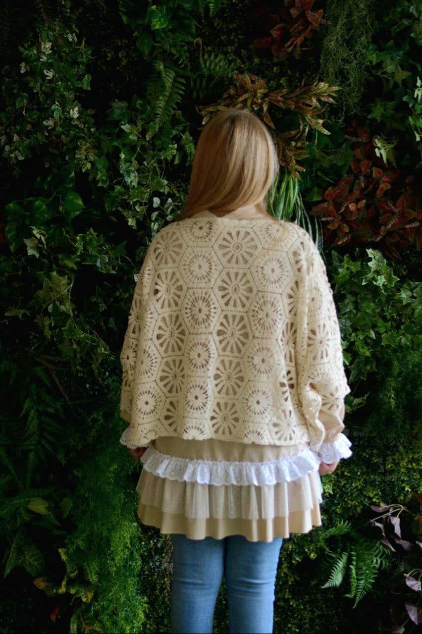 Poncho crochet