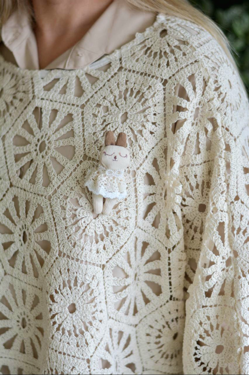 Poncho crochet