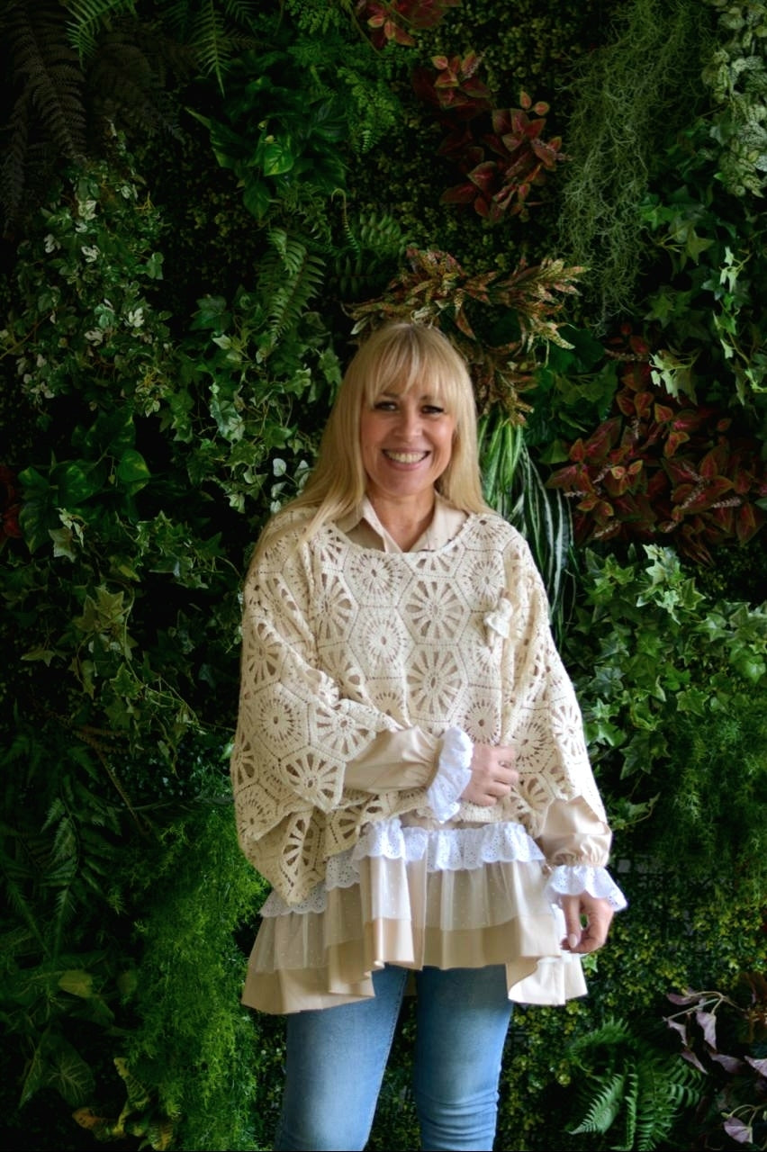 Poncho crochet