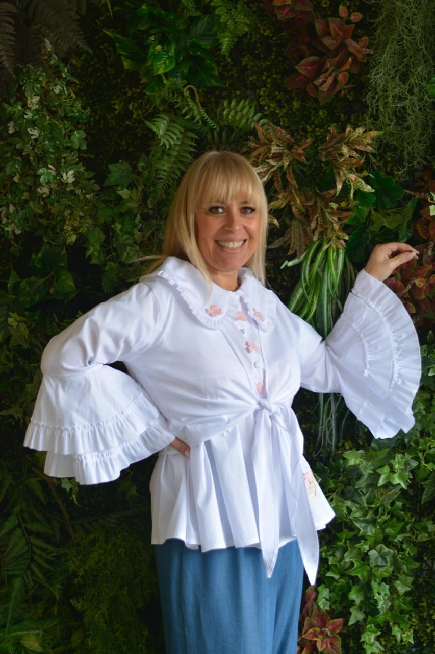 Bolero branco