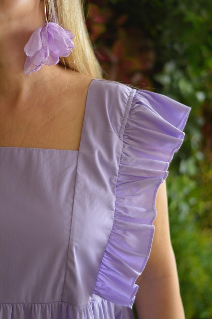 Vestido lilás