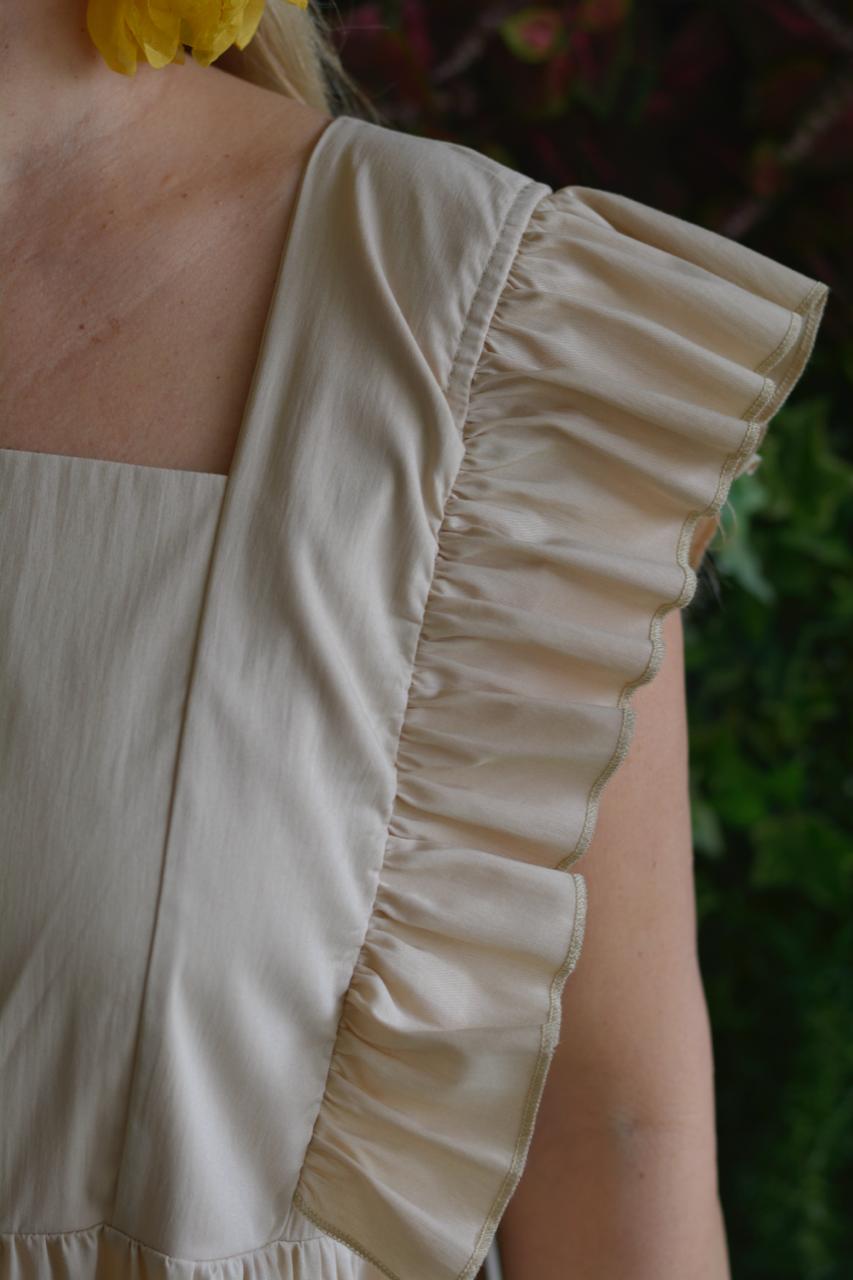 Vestido creme