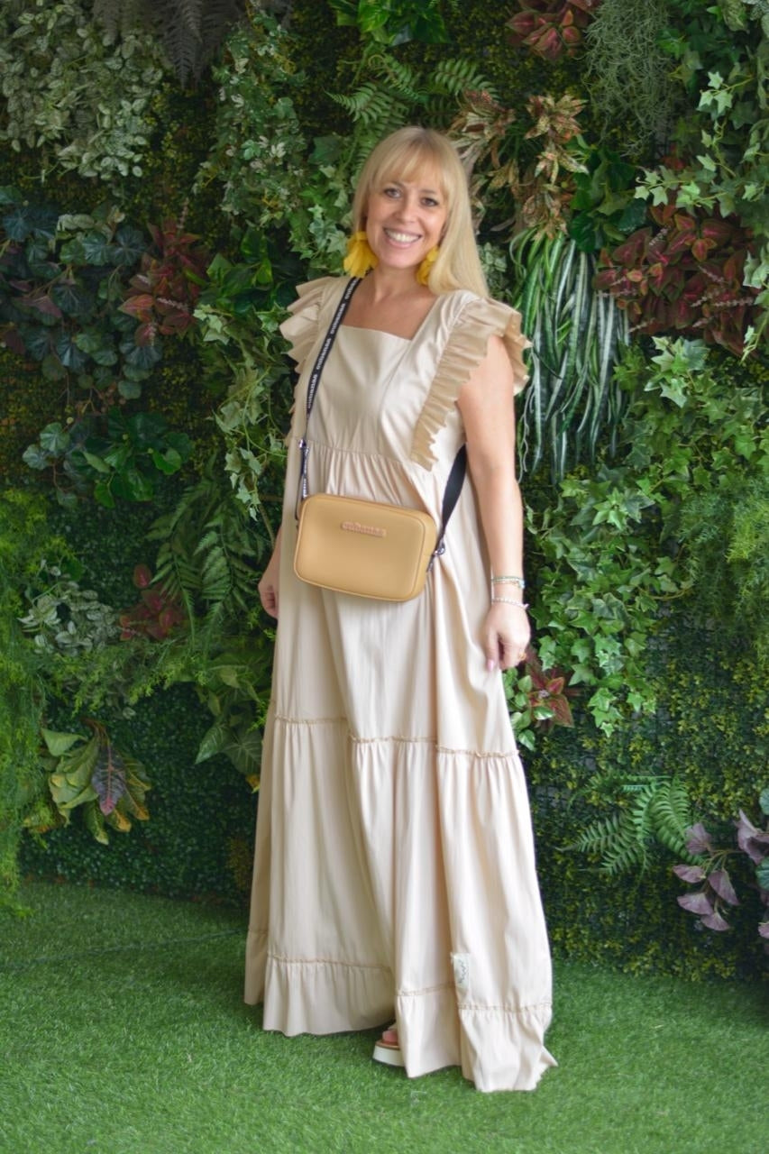 Vestido creme