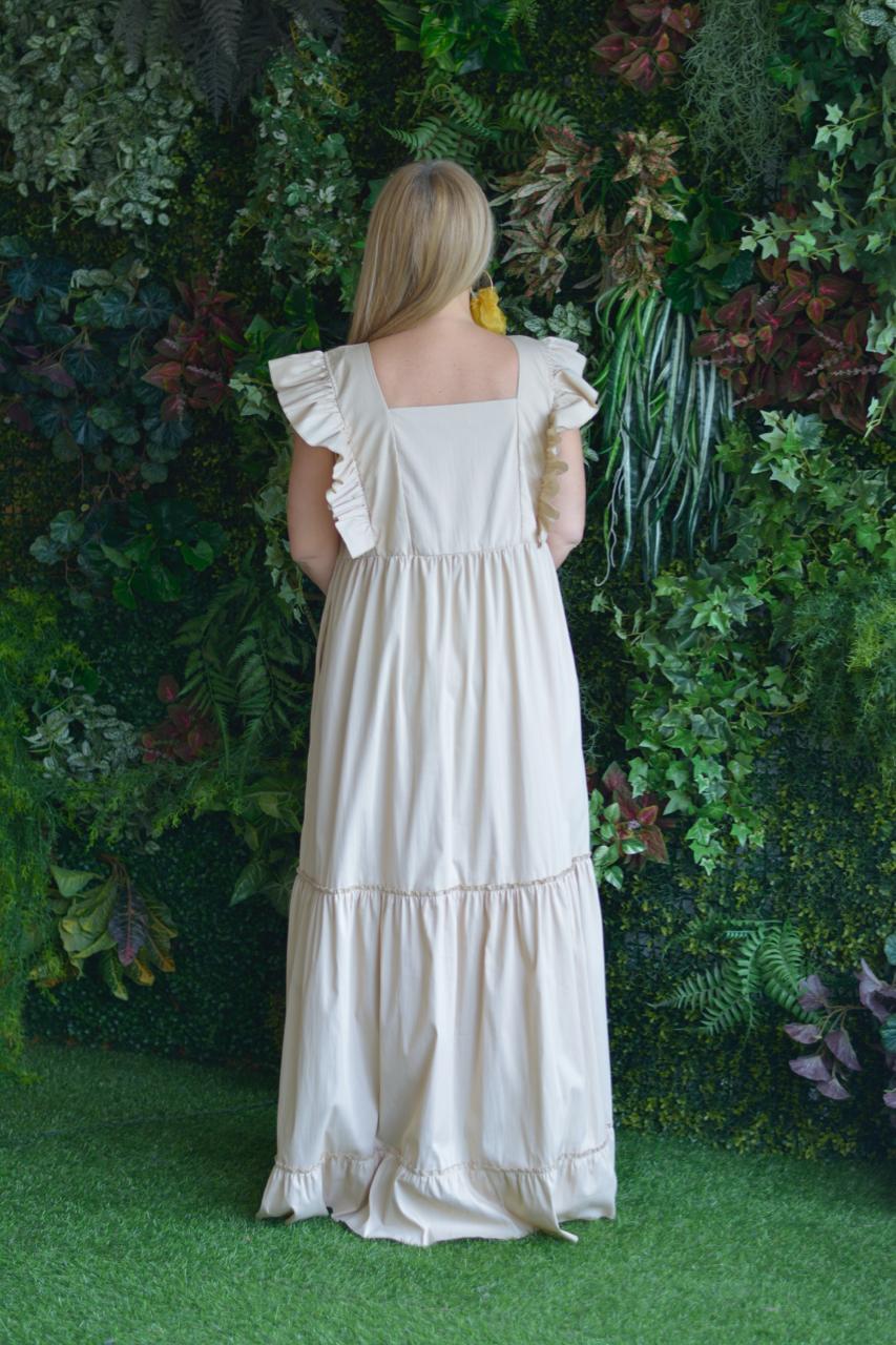 Vestido creme