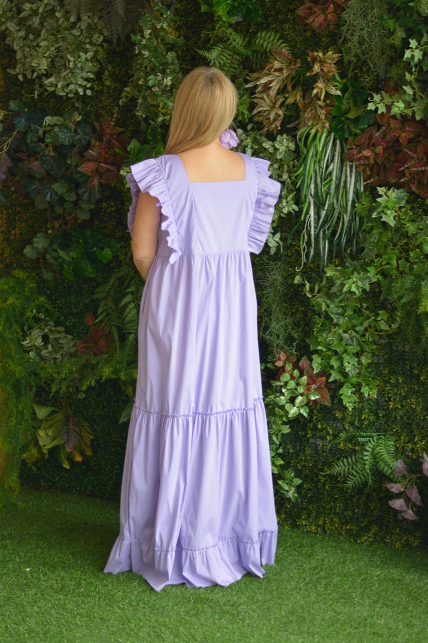 Vestido lilás
