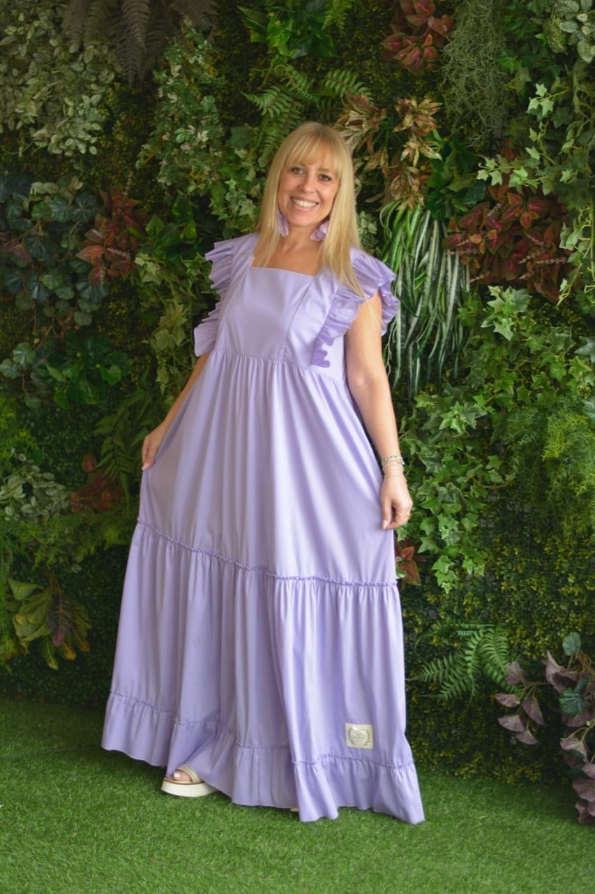 Vestido lilás