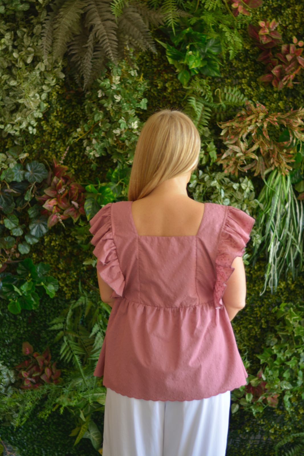 Túnica rosa velho