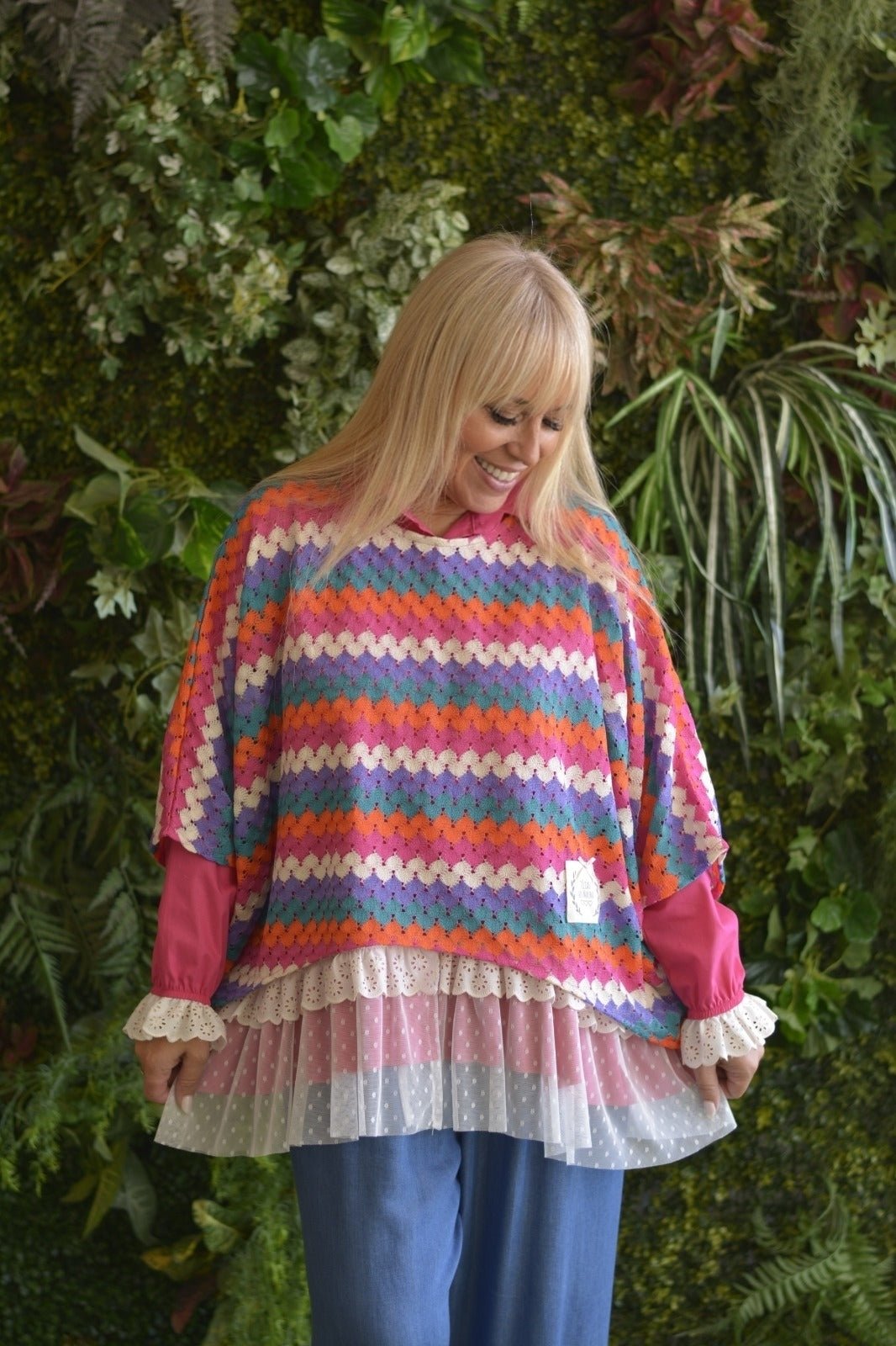 Poncho Multicolor B
