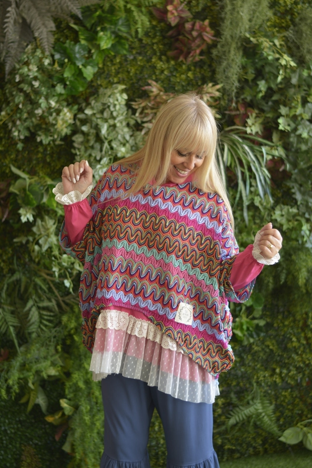 Poncho Multicolor A