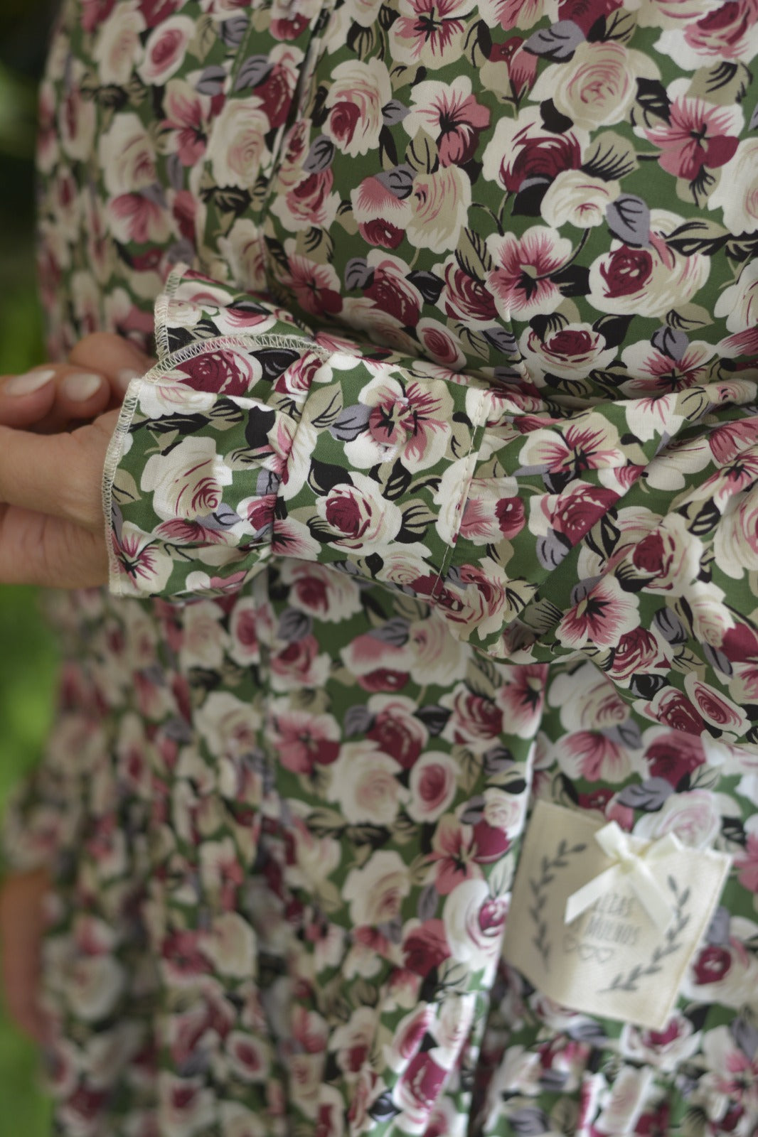 Túnica Verde Flores