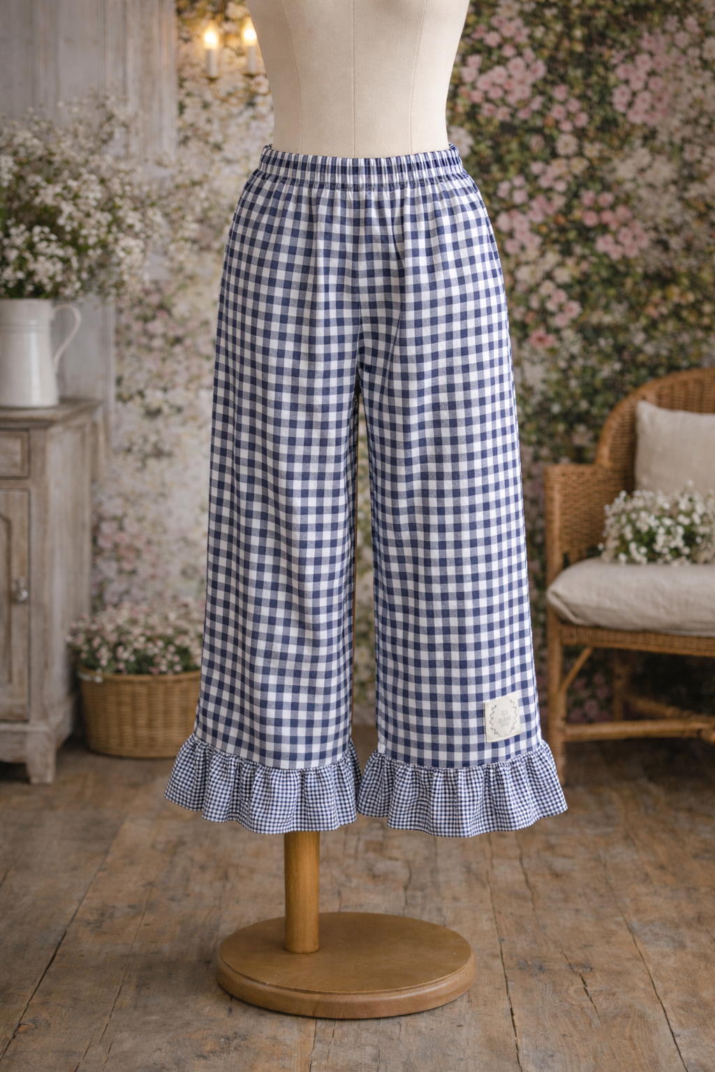 Pantalonas Quadrados Marinho
