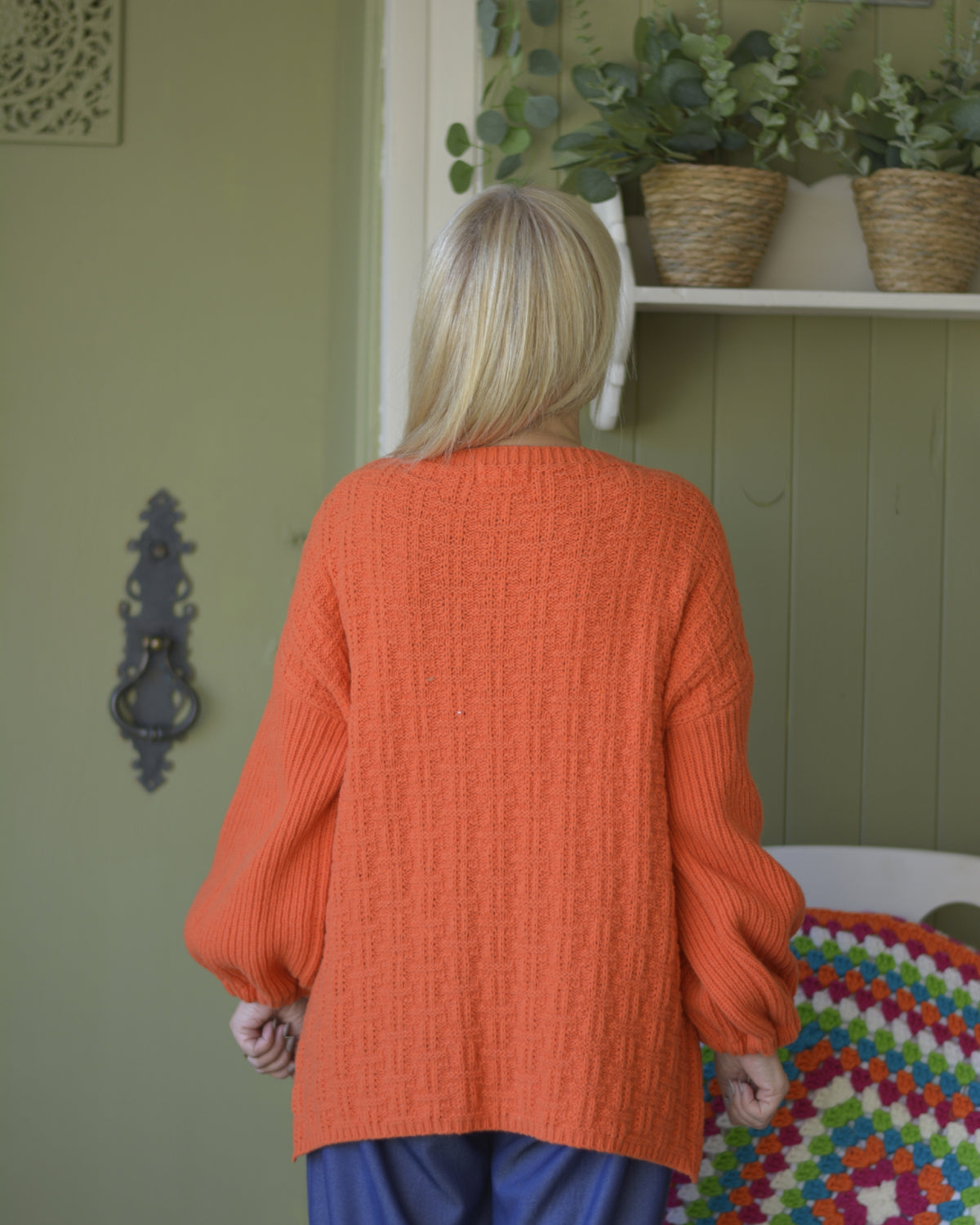 Camisola Lambezul Laranja Cão
