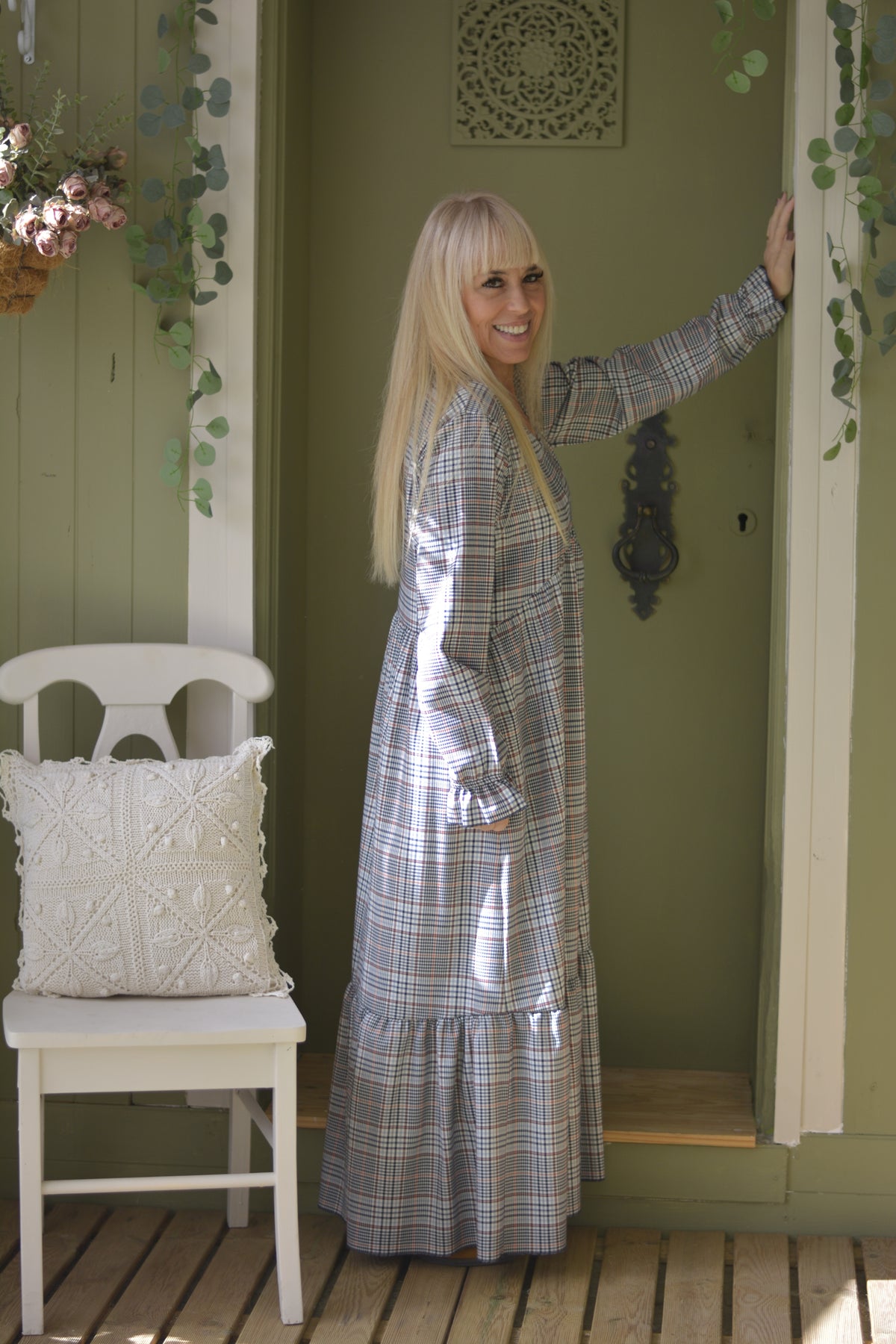 Vestido Quadrados Tartan