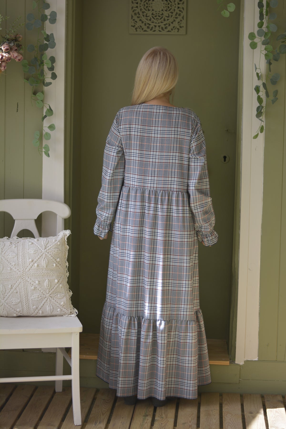 Vestido Quadrados Tartan