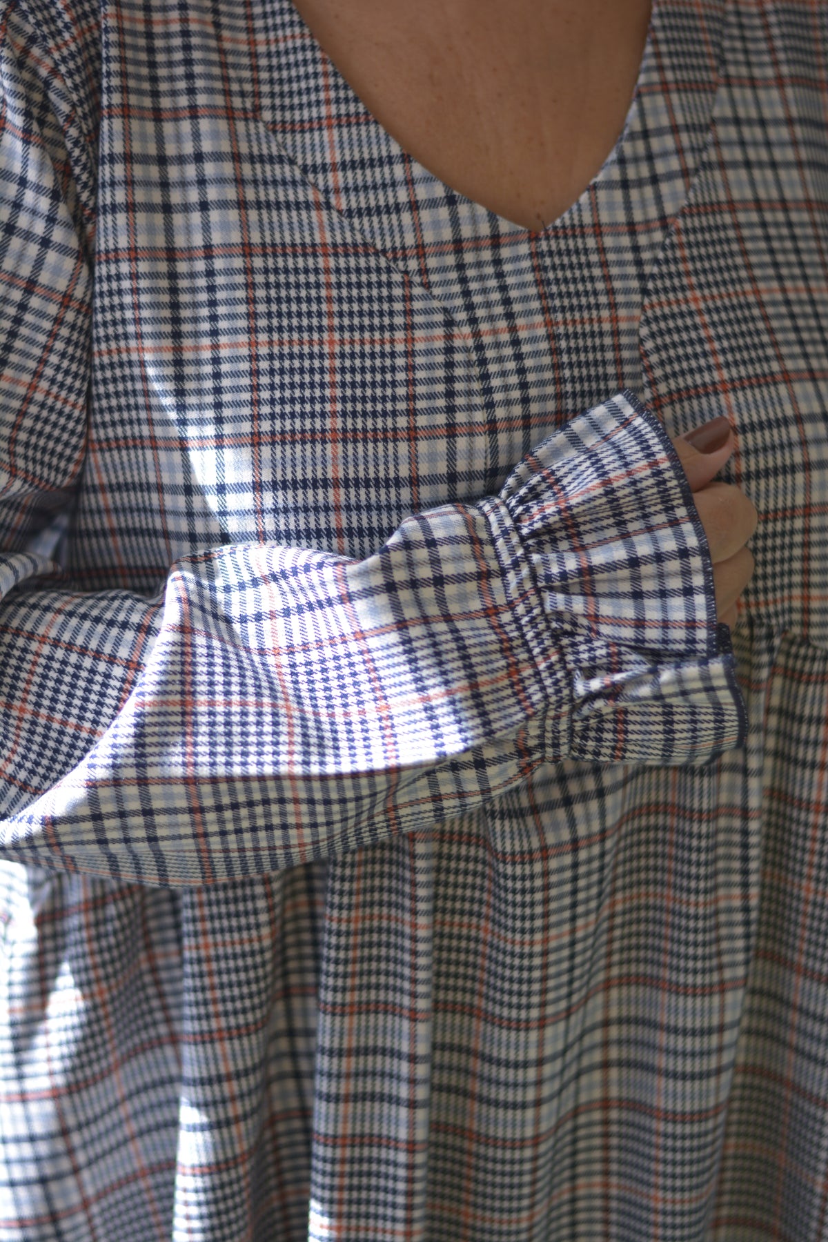 Vestido Quadrados Tartan