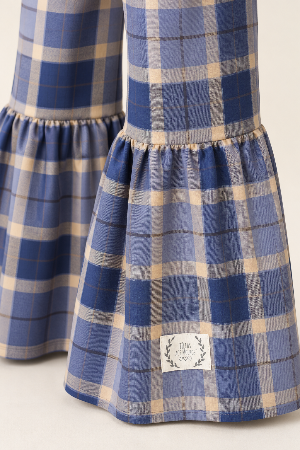 Pantalonas Quadrados Azuis