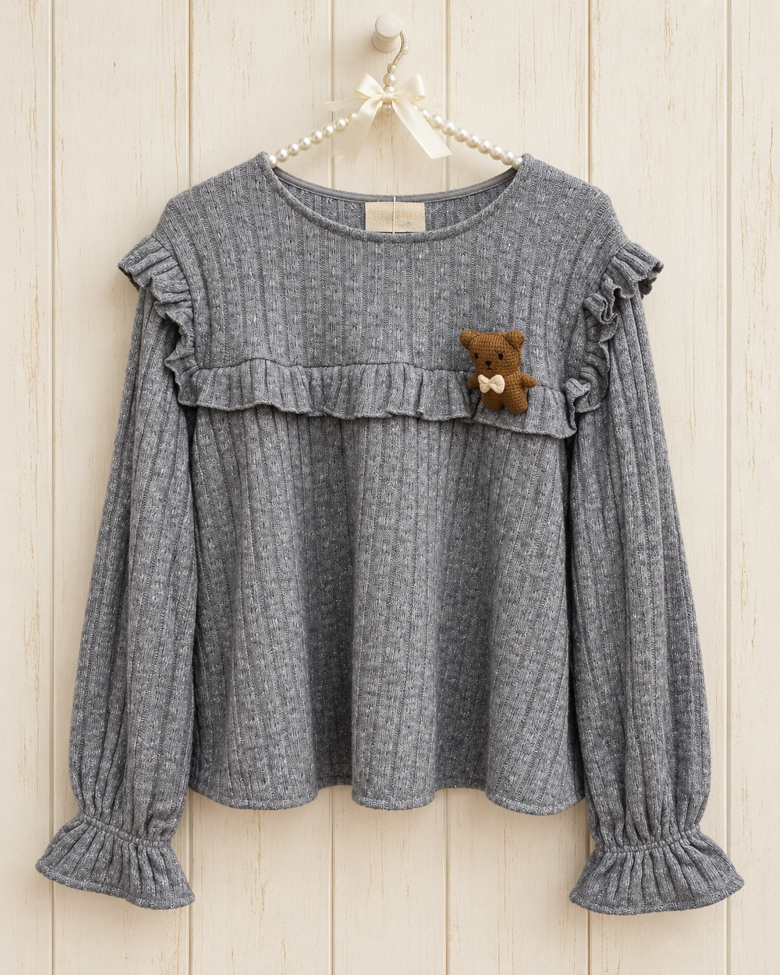 Camisola Cinza Urso