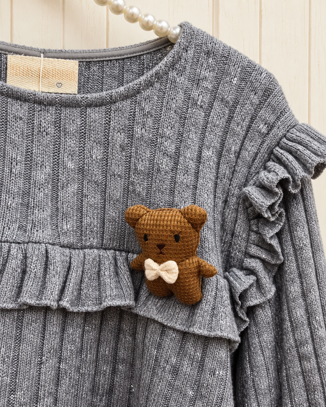 Camisola Cinza Urso