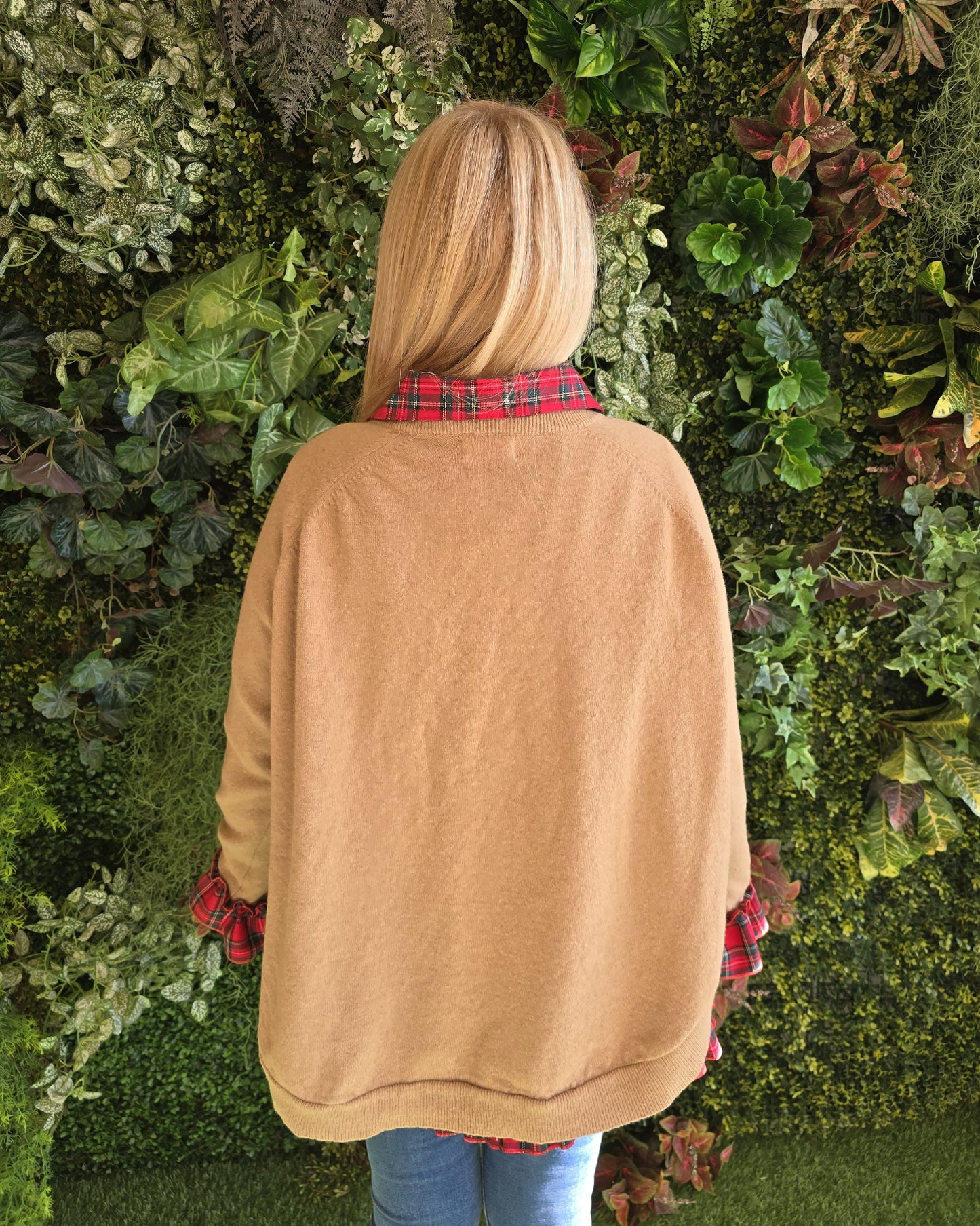 Camisola Lambezul Creme Bolso