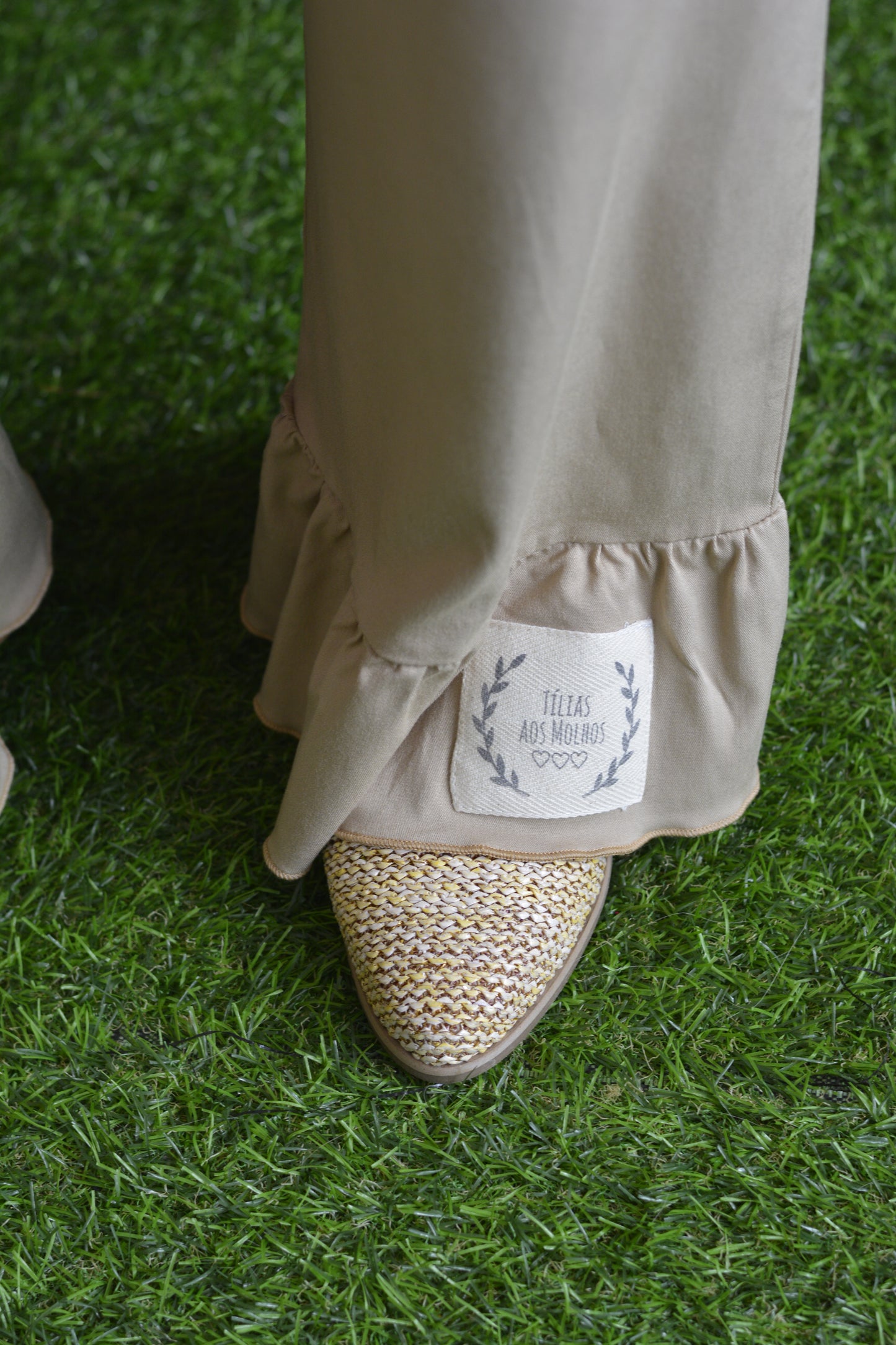 Pantalonas Creme
