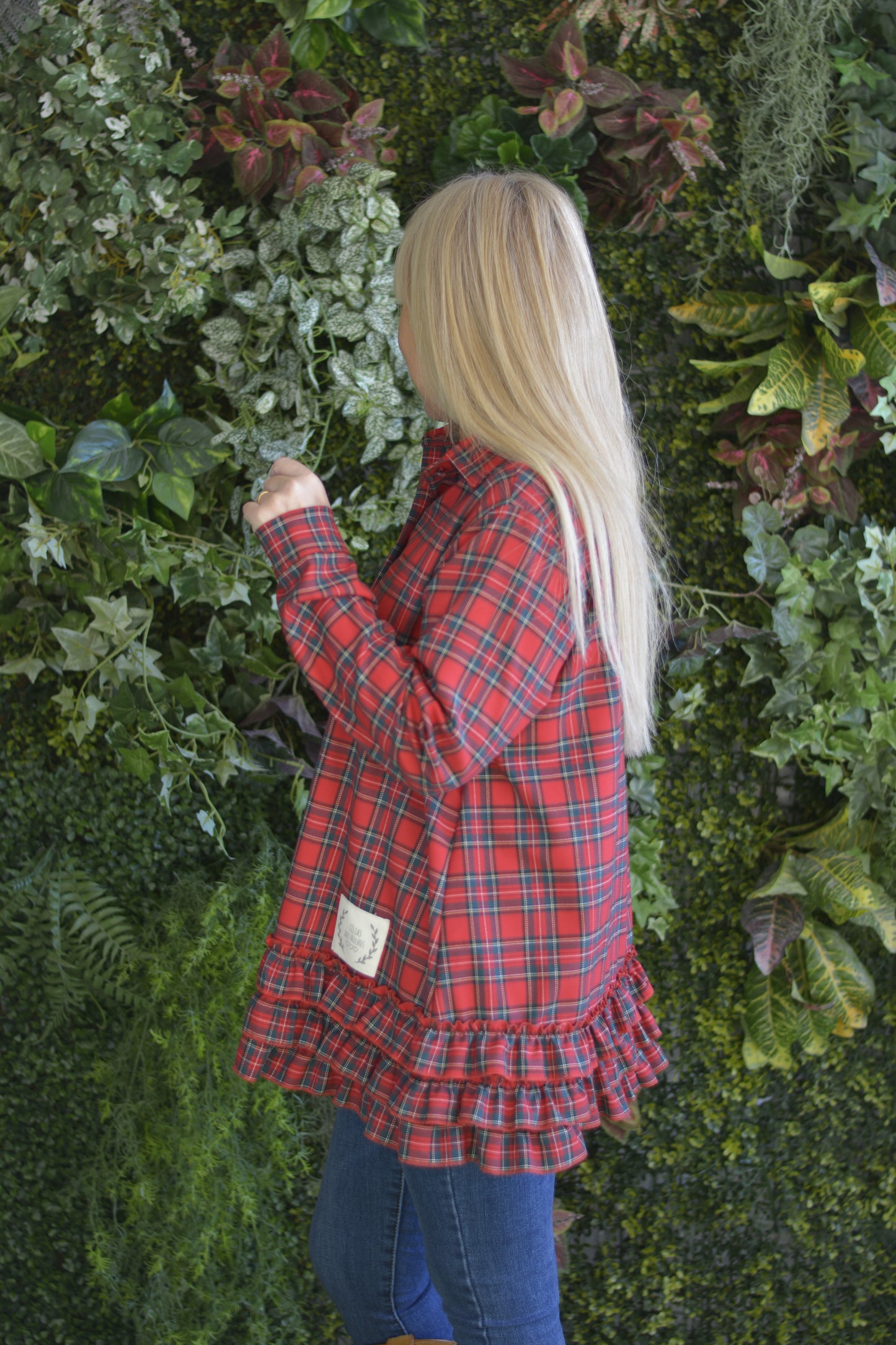 Camisa Xadrez Vermelho