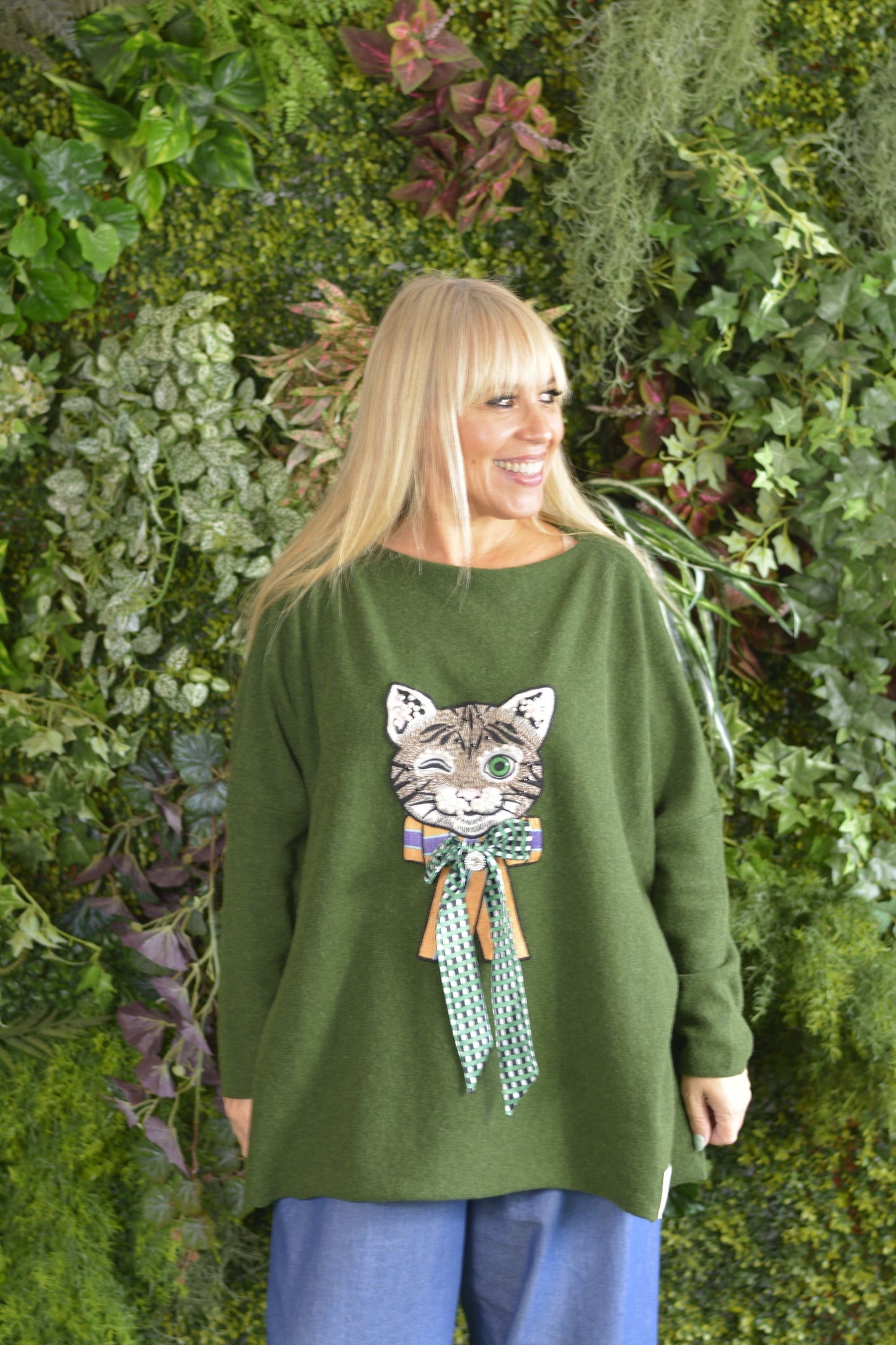 Camisola Lambezul Caqui Gato