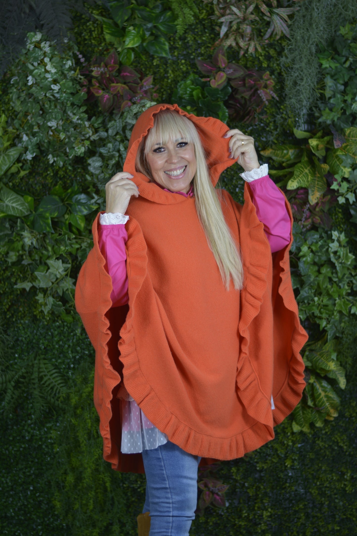 Poncho Lambezul Laranja