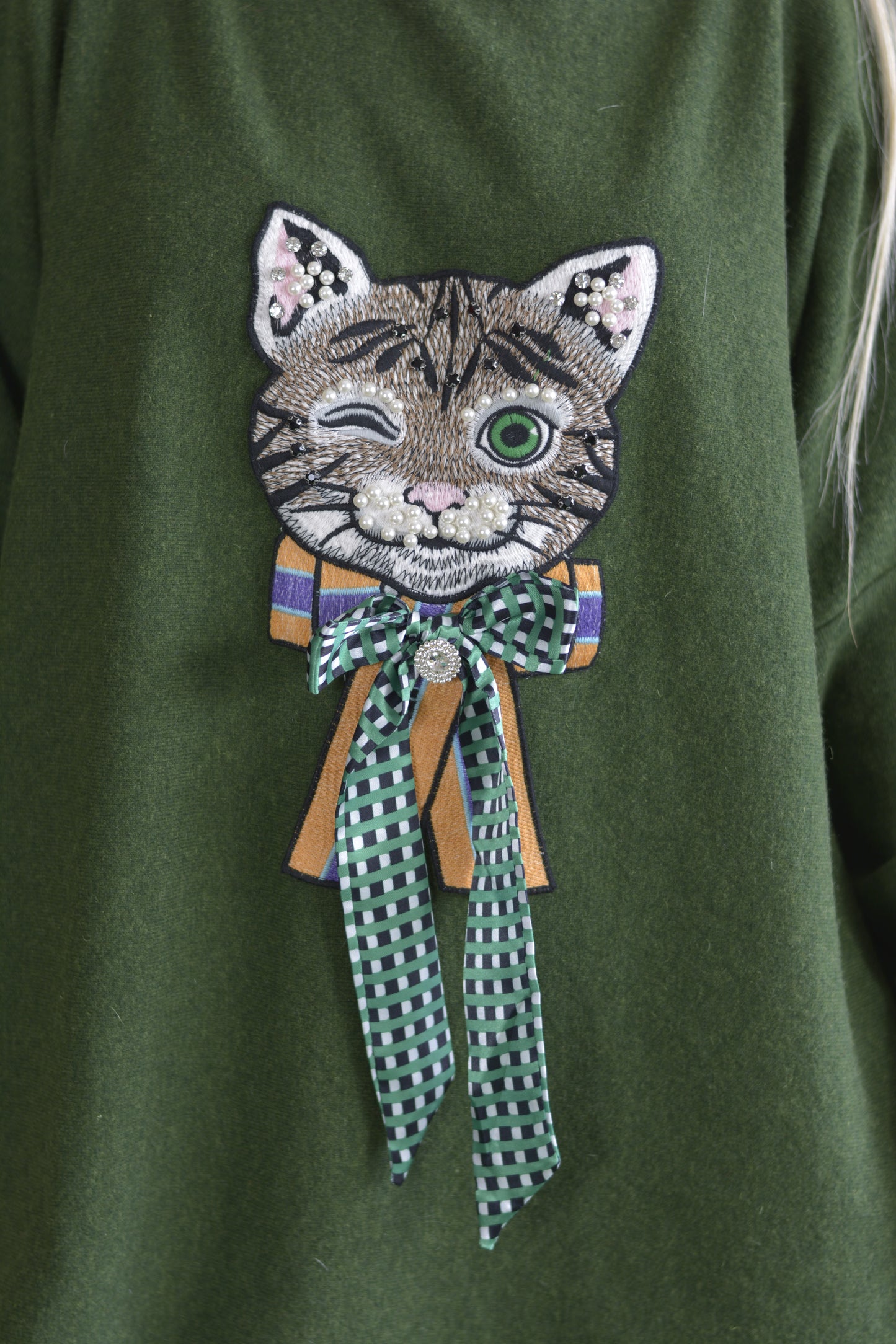 Camisola Lambezul Caqui Gato