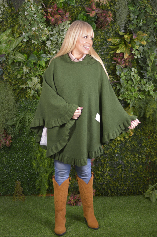 Poncho Lambezul Verde