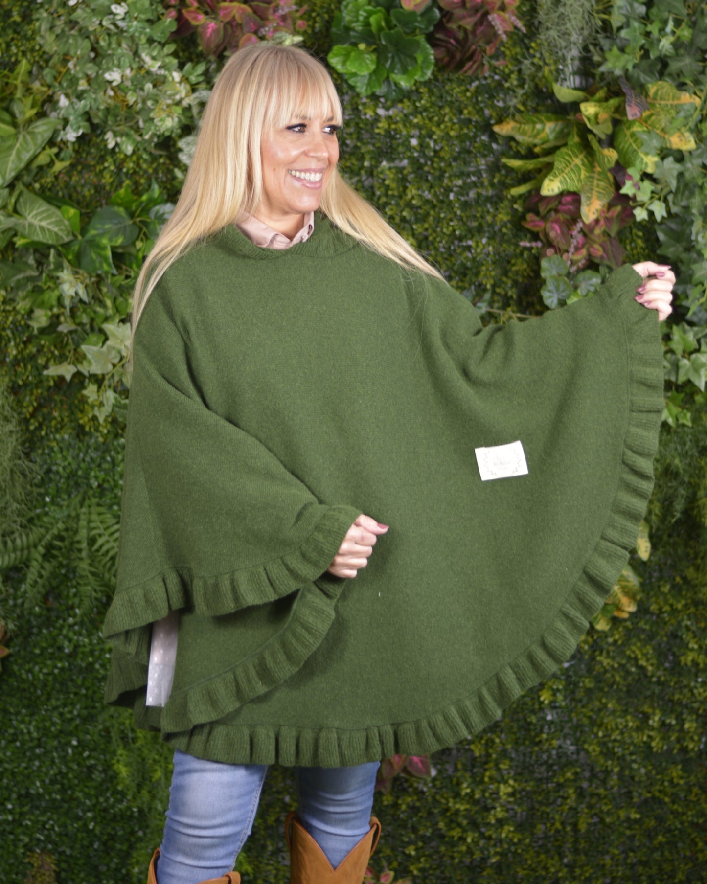 Poncho Lambezul Verde