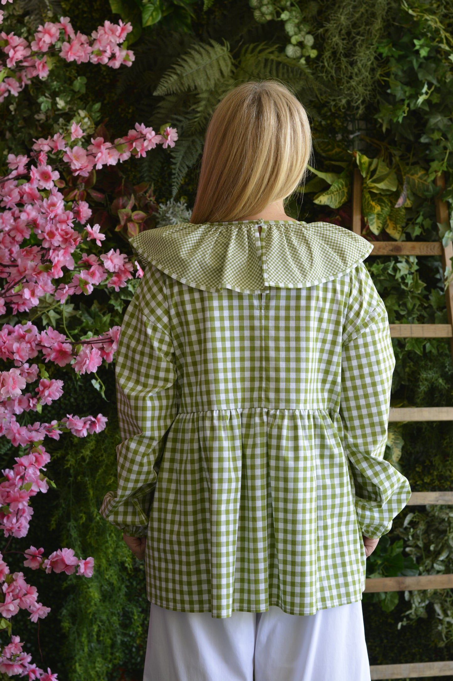 Túnica Quadrados Verde