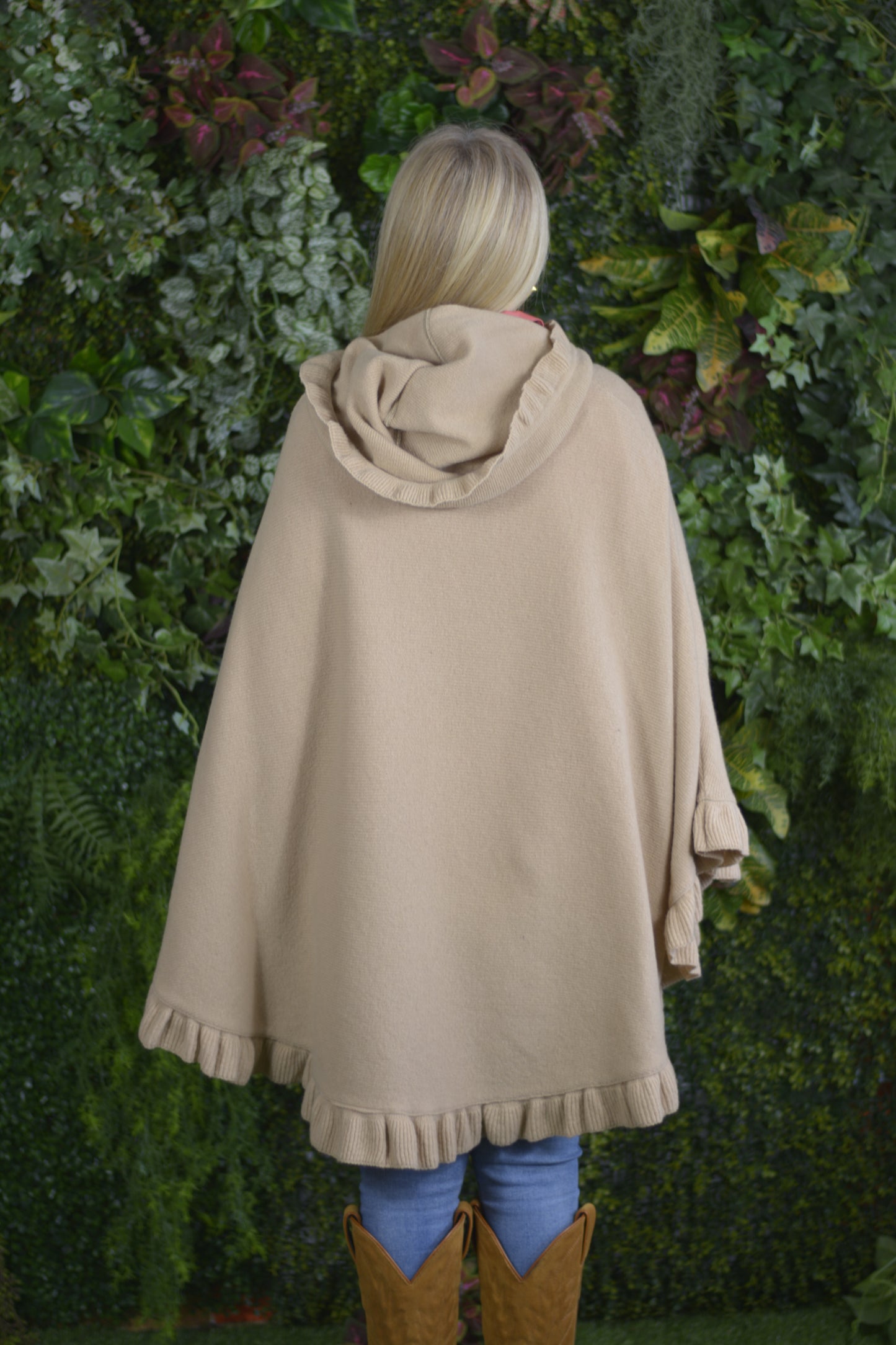 Poncho Lambezul Creme