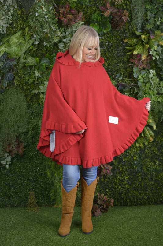 Poncho Lambezul Vermelho
