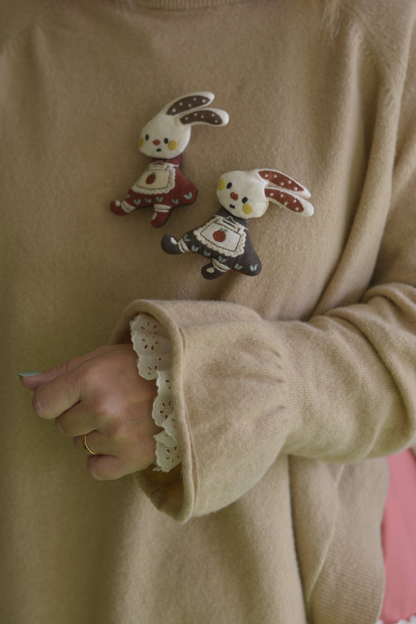 Camisola Creme Pregadeiras Coelhas