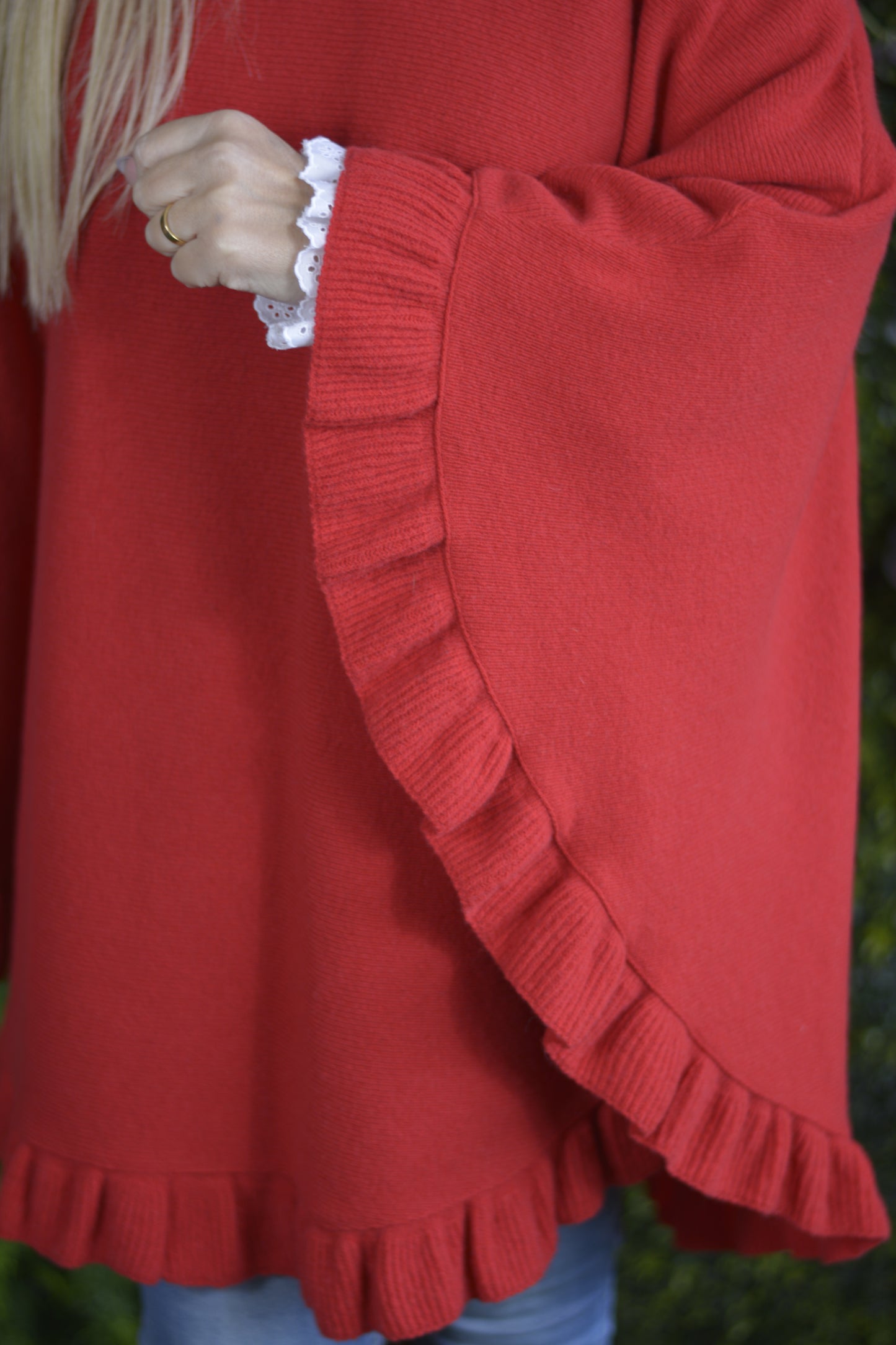 Poncho Lambezul Vermelho