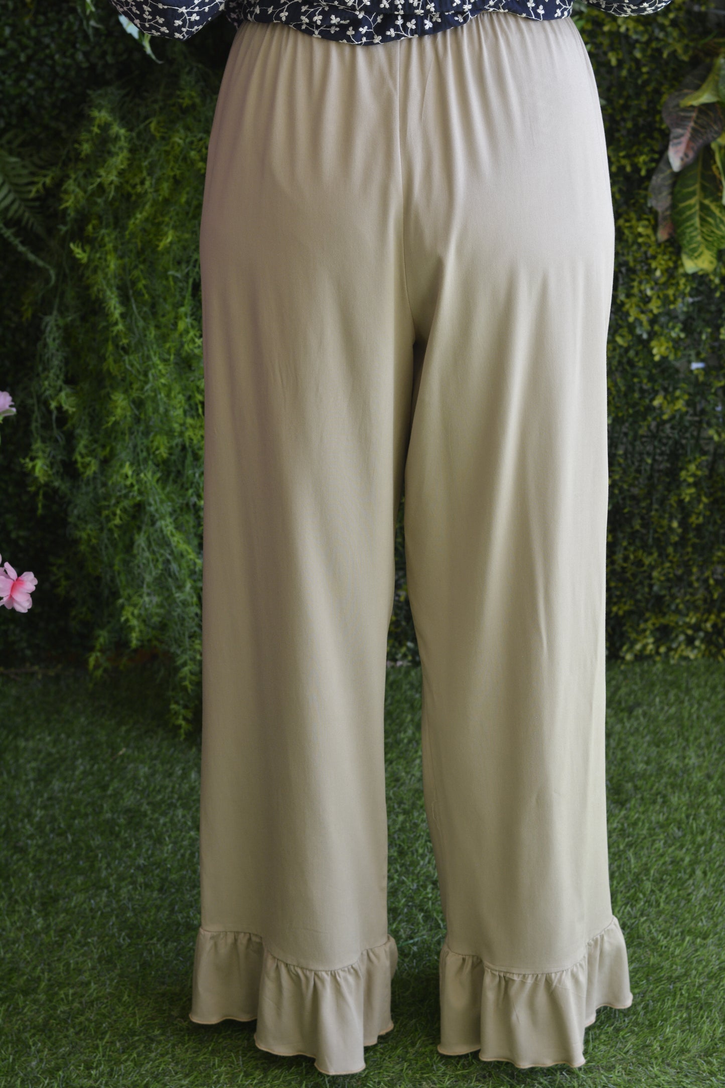Pantalonas Creme