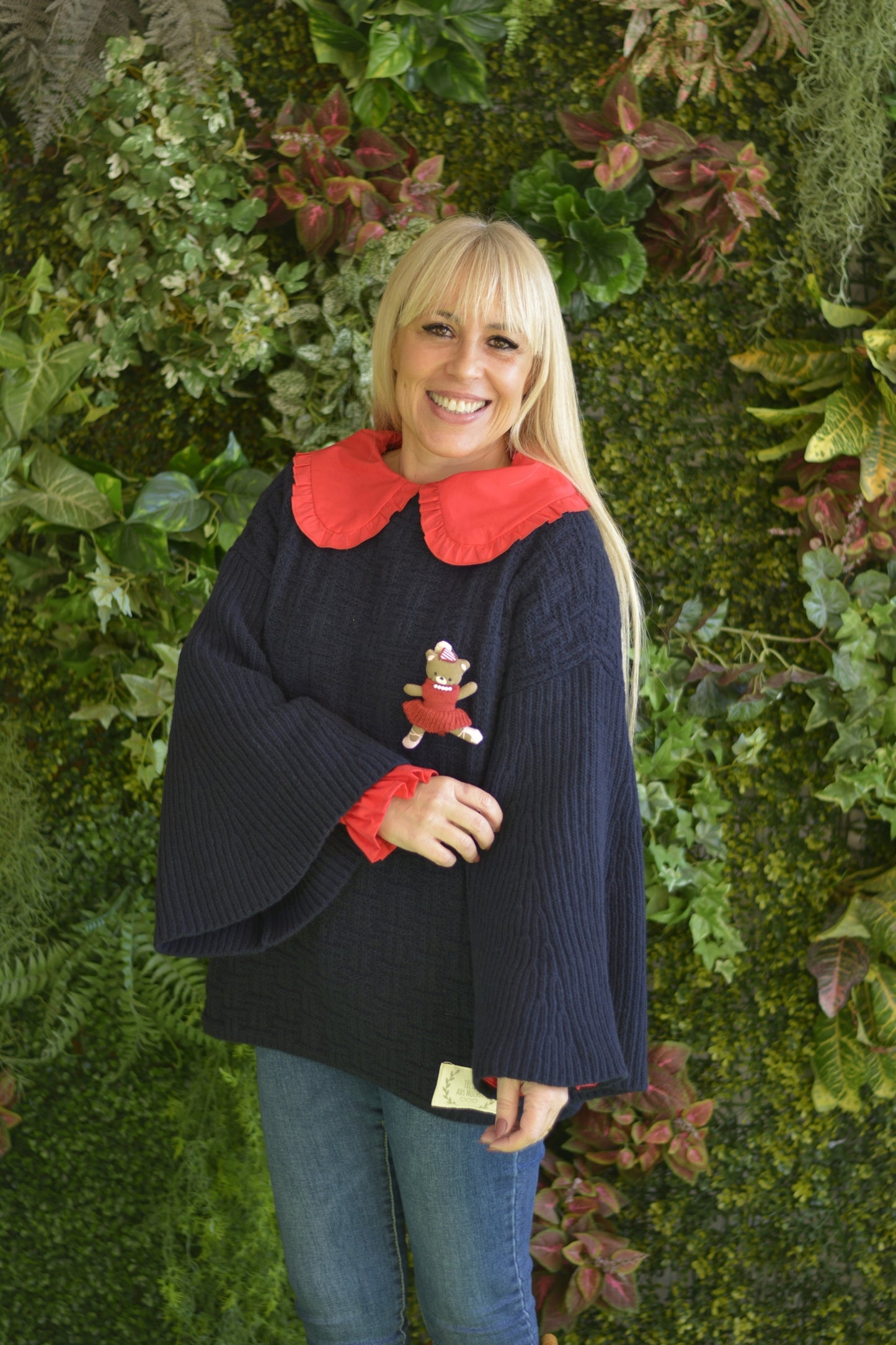 Camisola Lambezul Azul Marinho Pregadeira Ursa