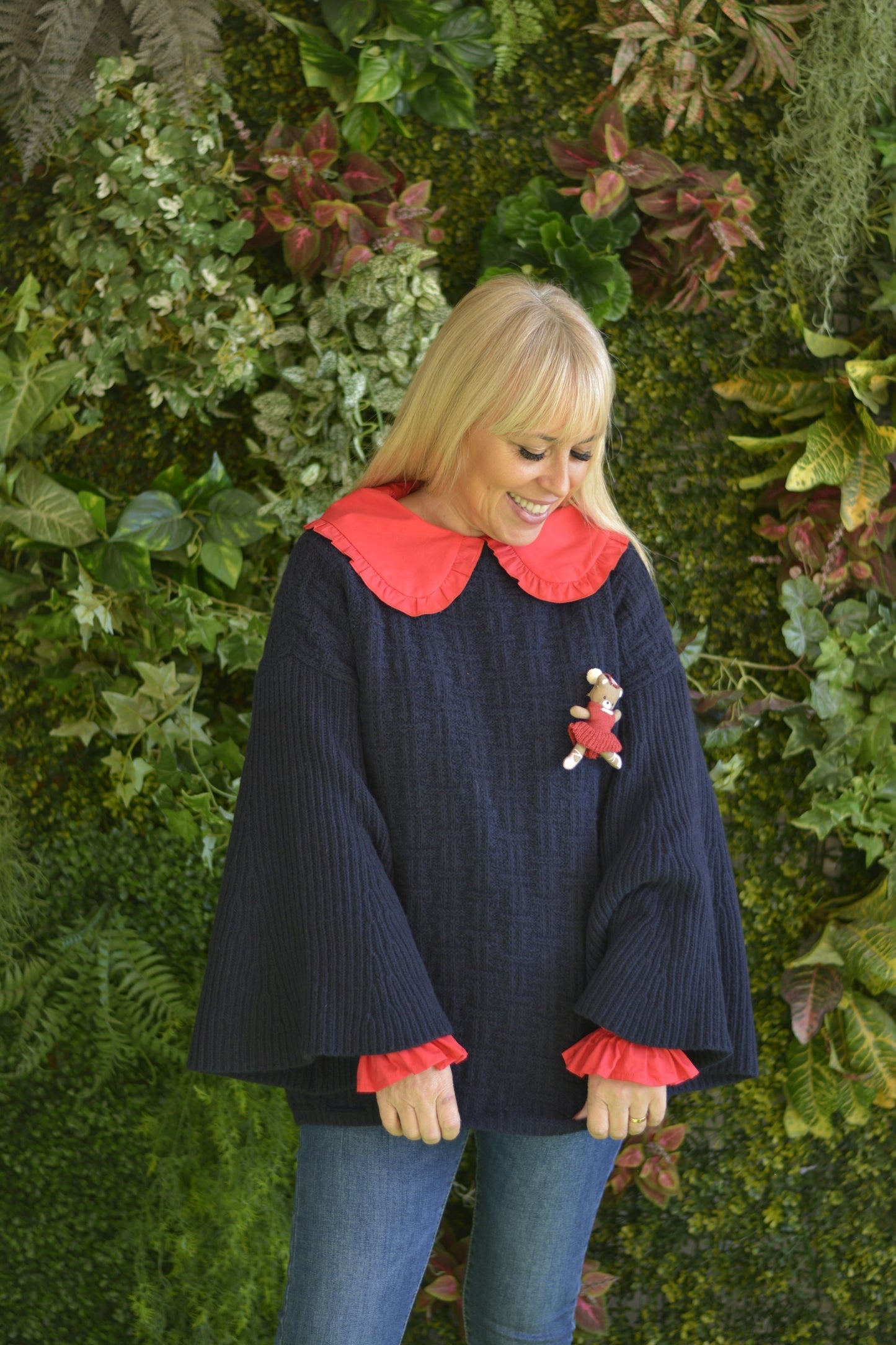 Camisola Lambezul Azul Marinho Pregadeira Ursa