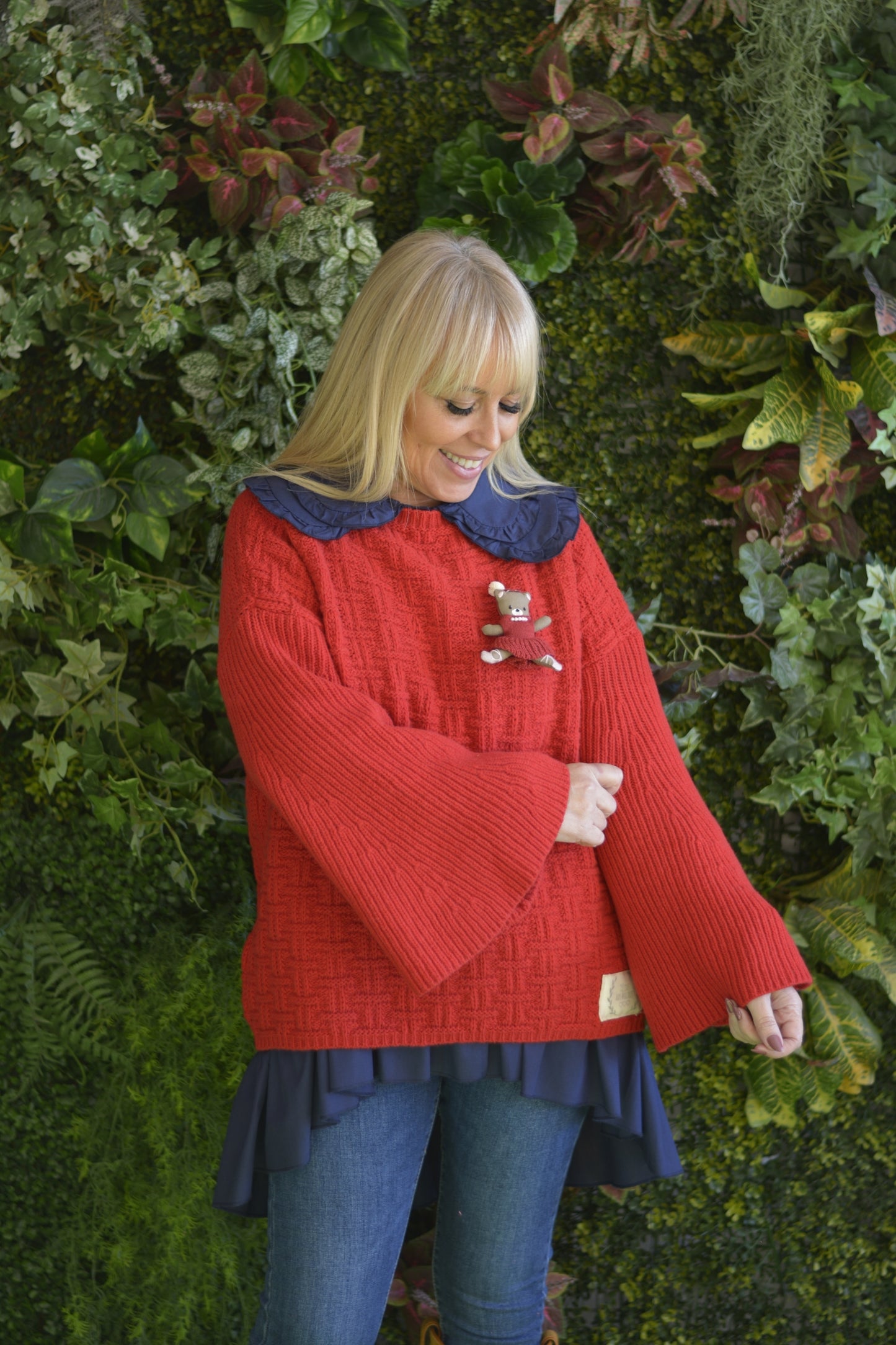 Camisola Lambezul Vermelha Pregadeira Ursa