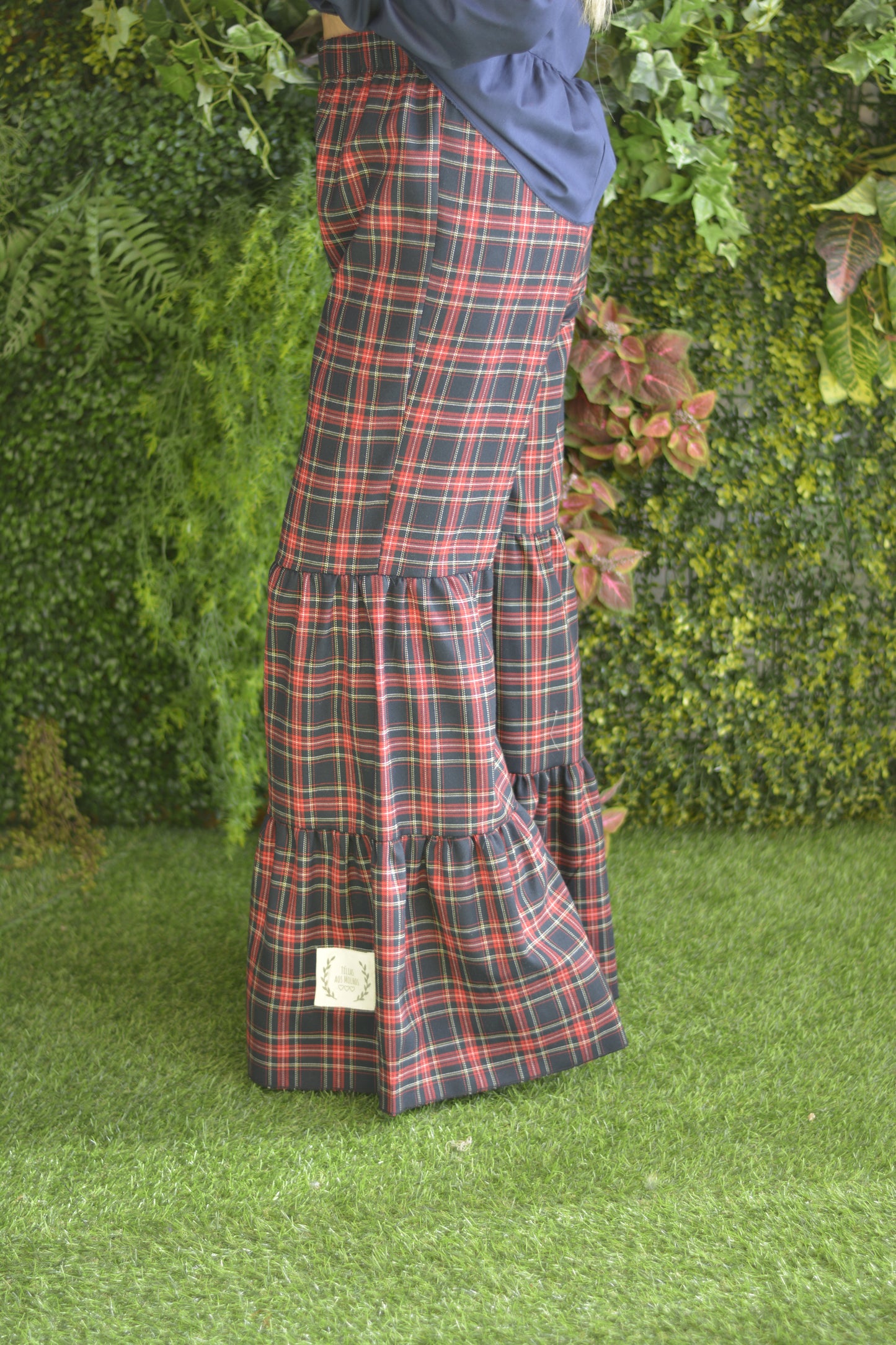 Pantalonas Xadrez Azul