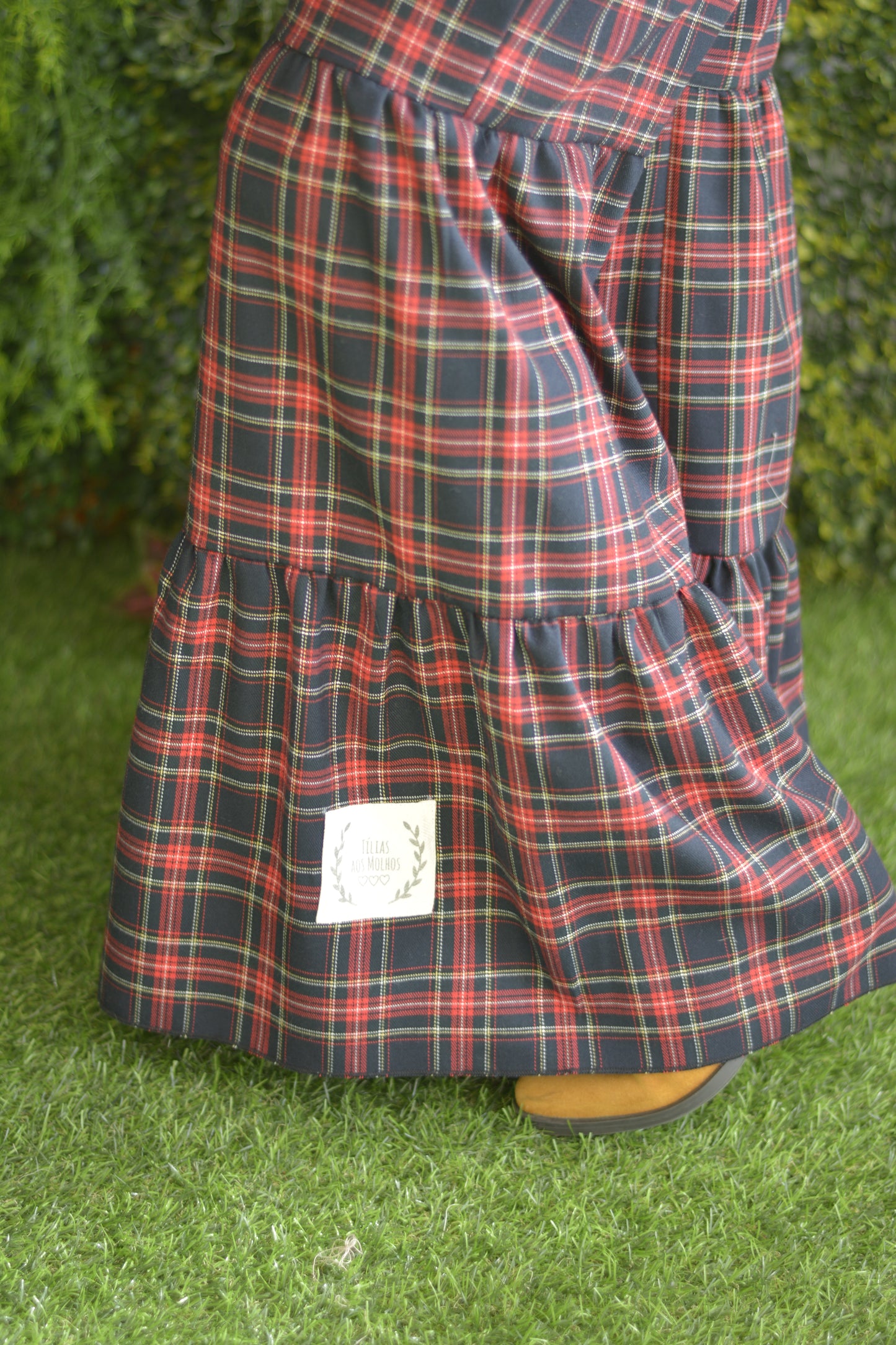 Pantalonas Xadrez Azul