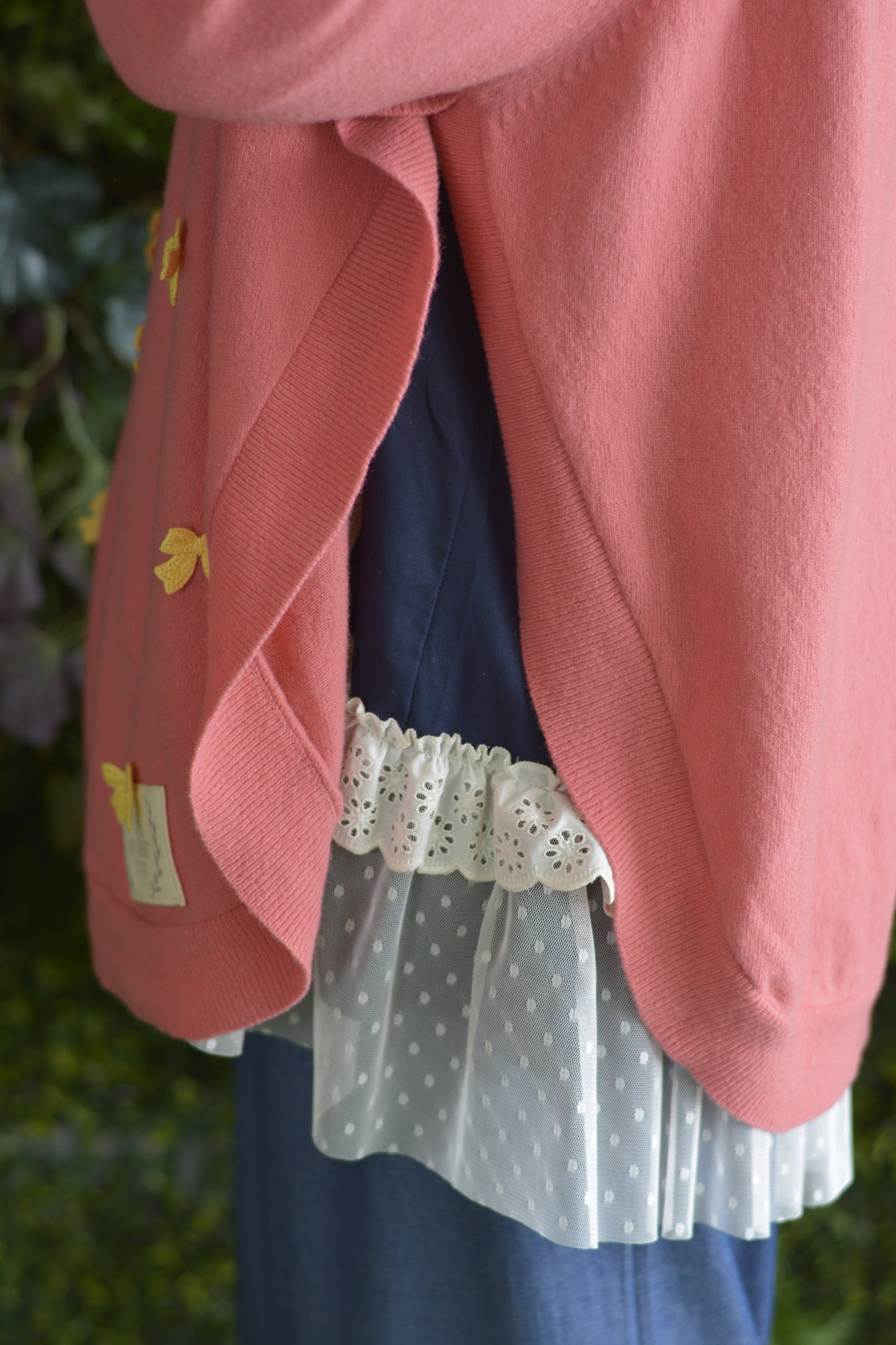 Camisola Rosa Coelho e Laços