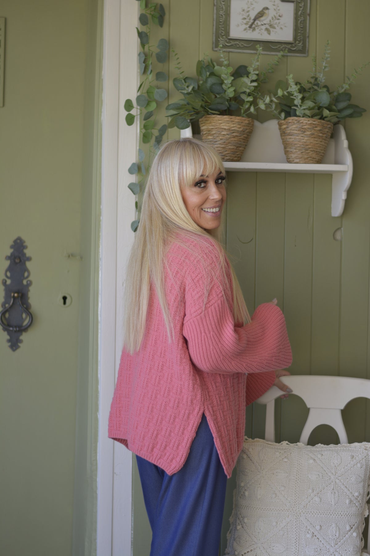 Camisola Lambezul Rosa Blush Coelho