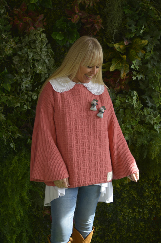 Camisola Lambezul Rosa Blush