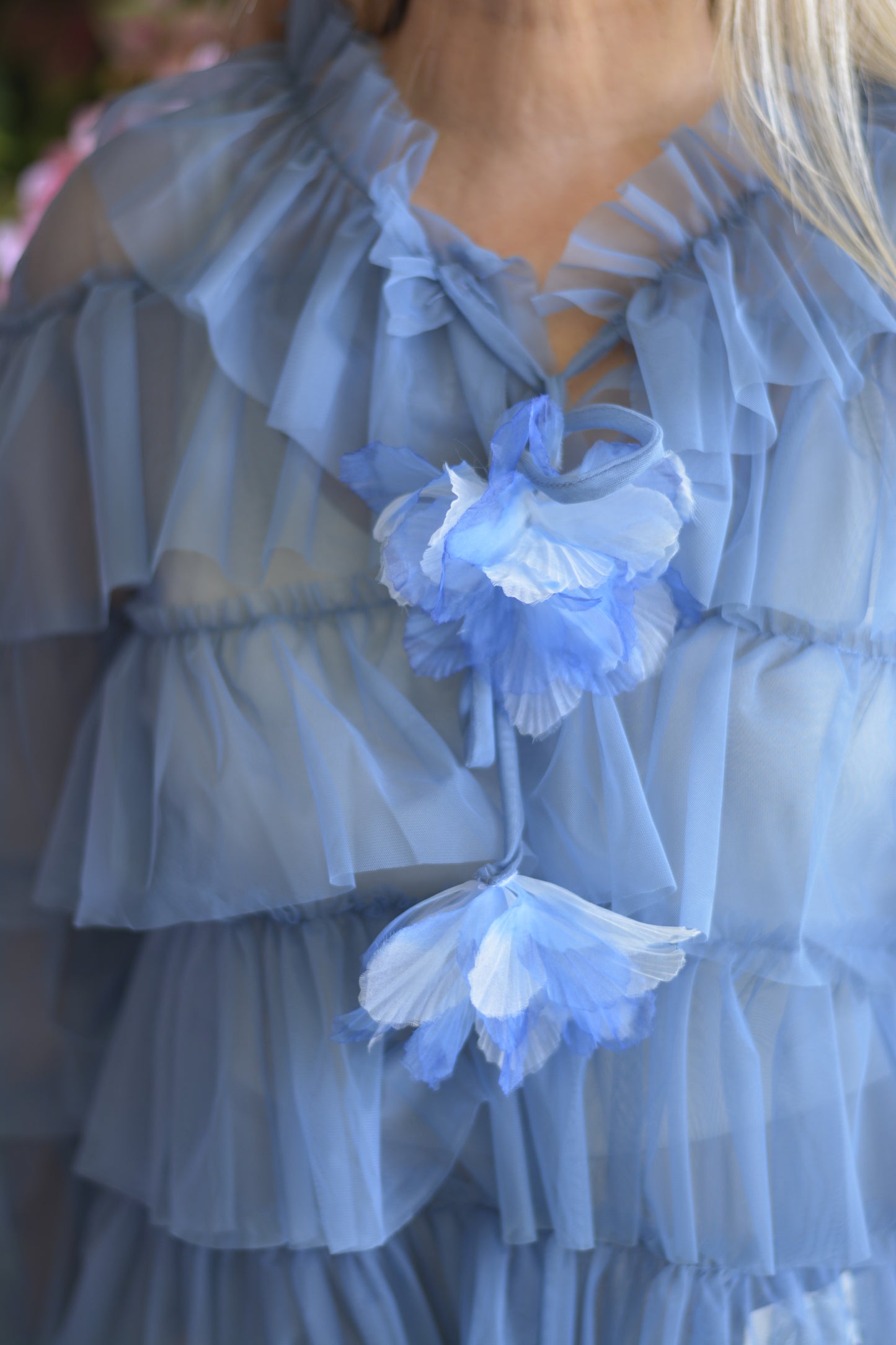 Túnica Azul Tule