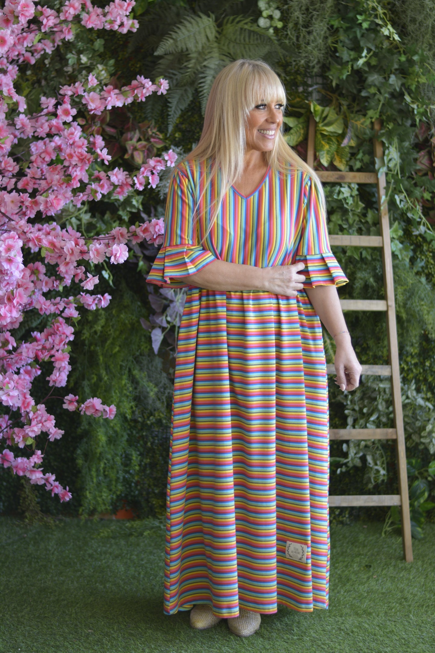 Vestido Riscas